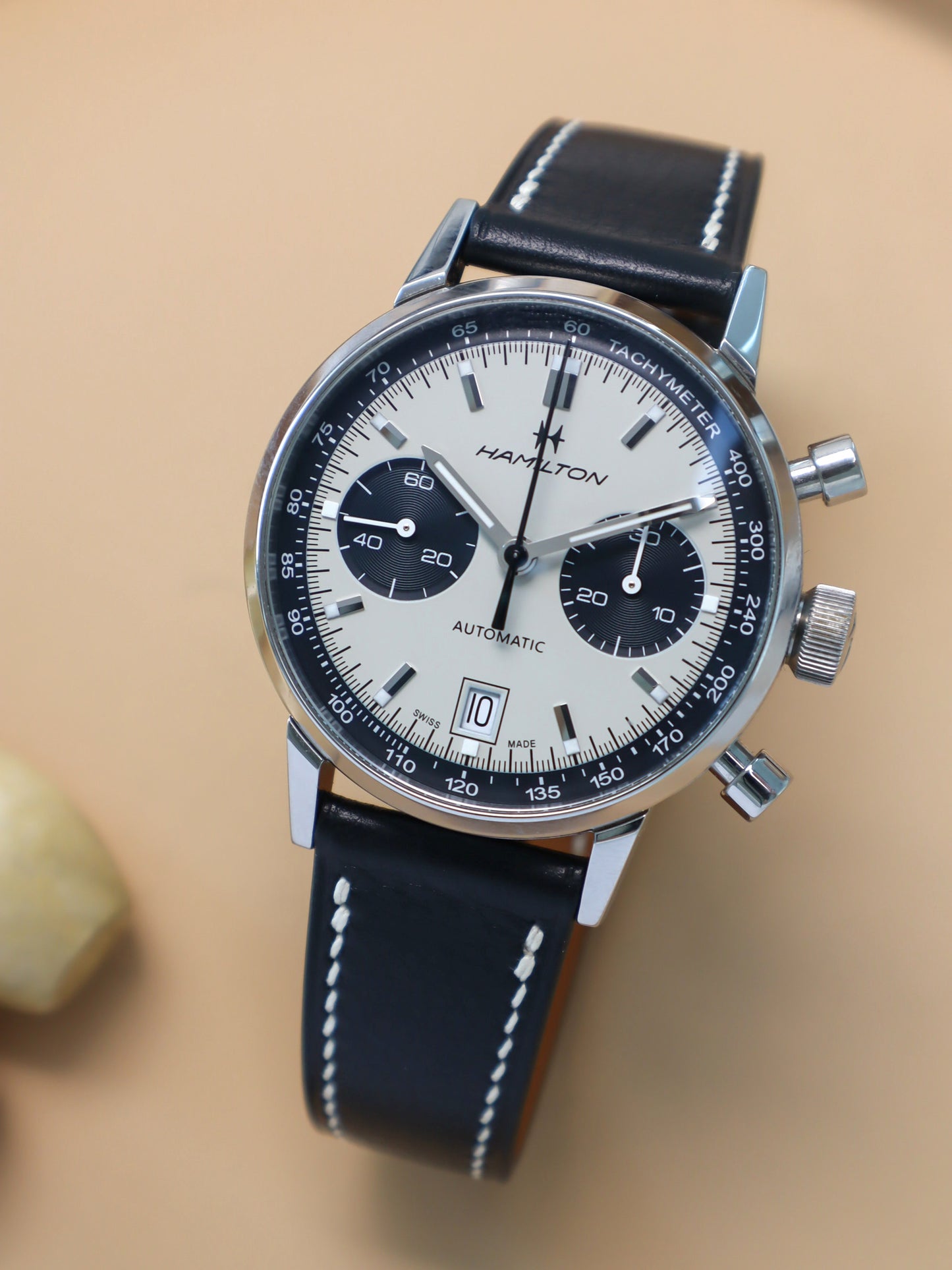 Vintage Black Vachetta (Minerva Box) Lean Strap