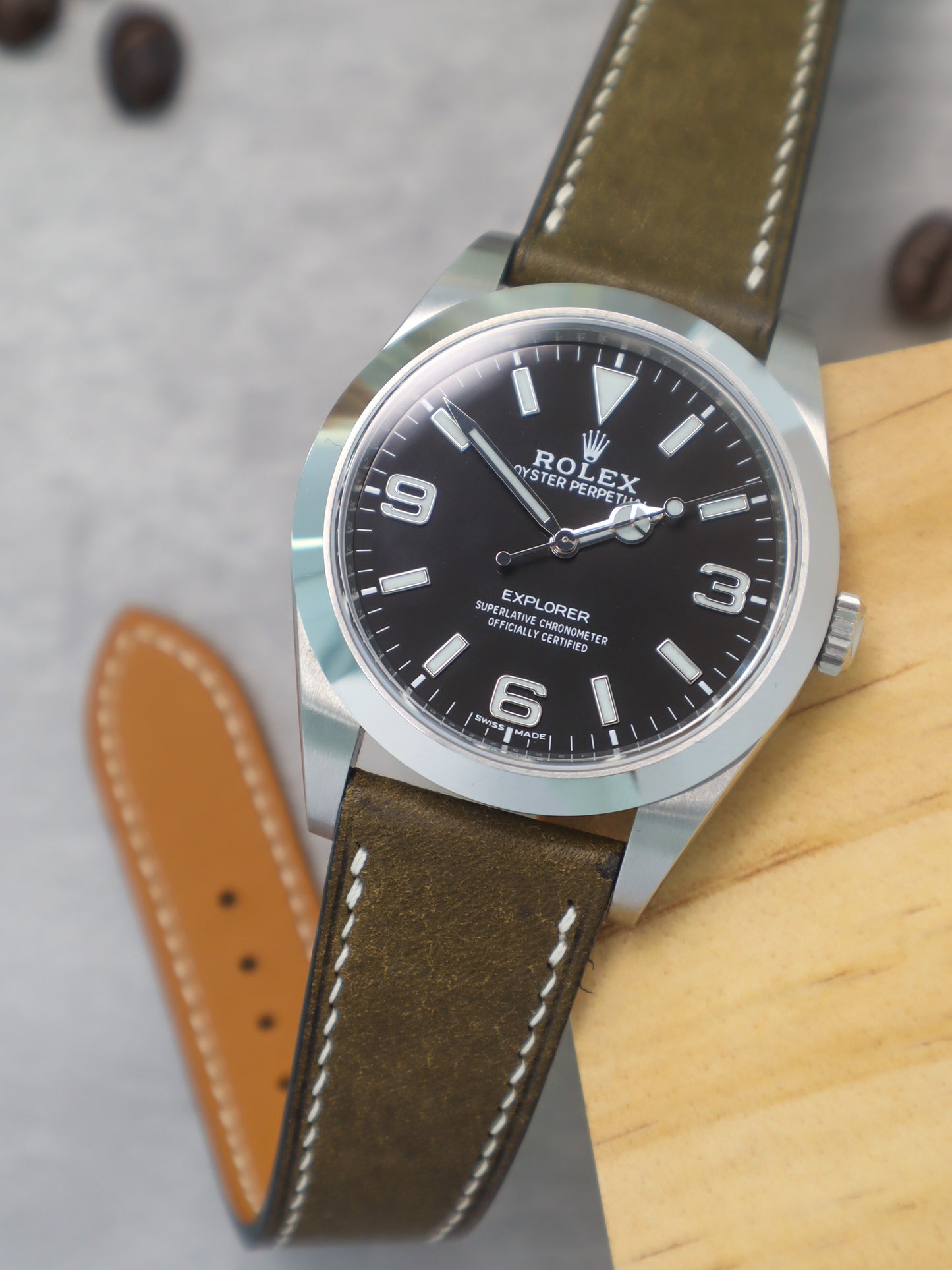 Olive Green Pueblo Lean Strap