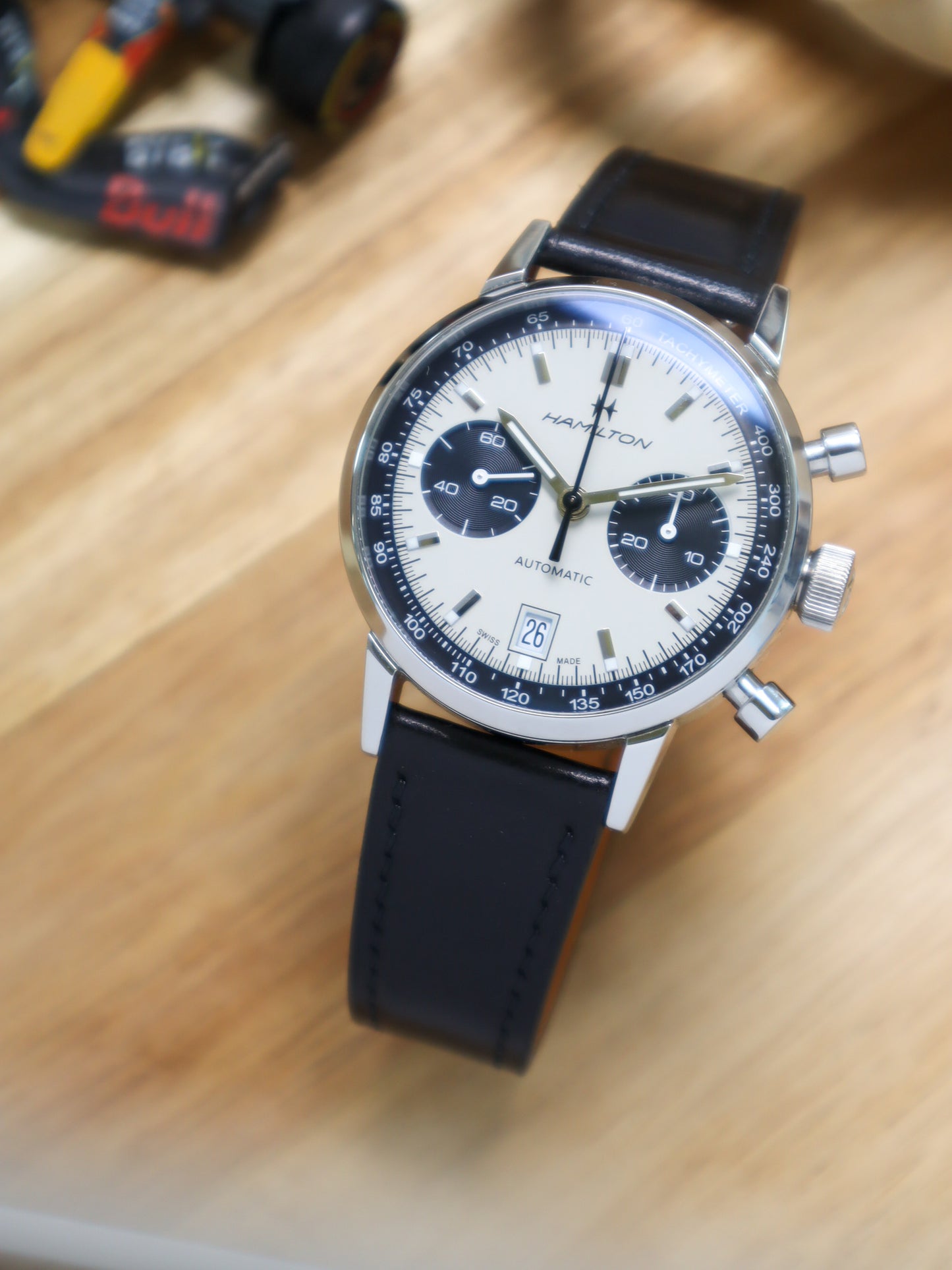 Ink Black Shell Cordovan Lean Strap