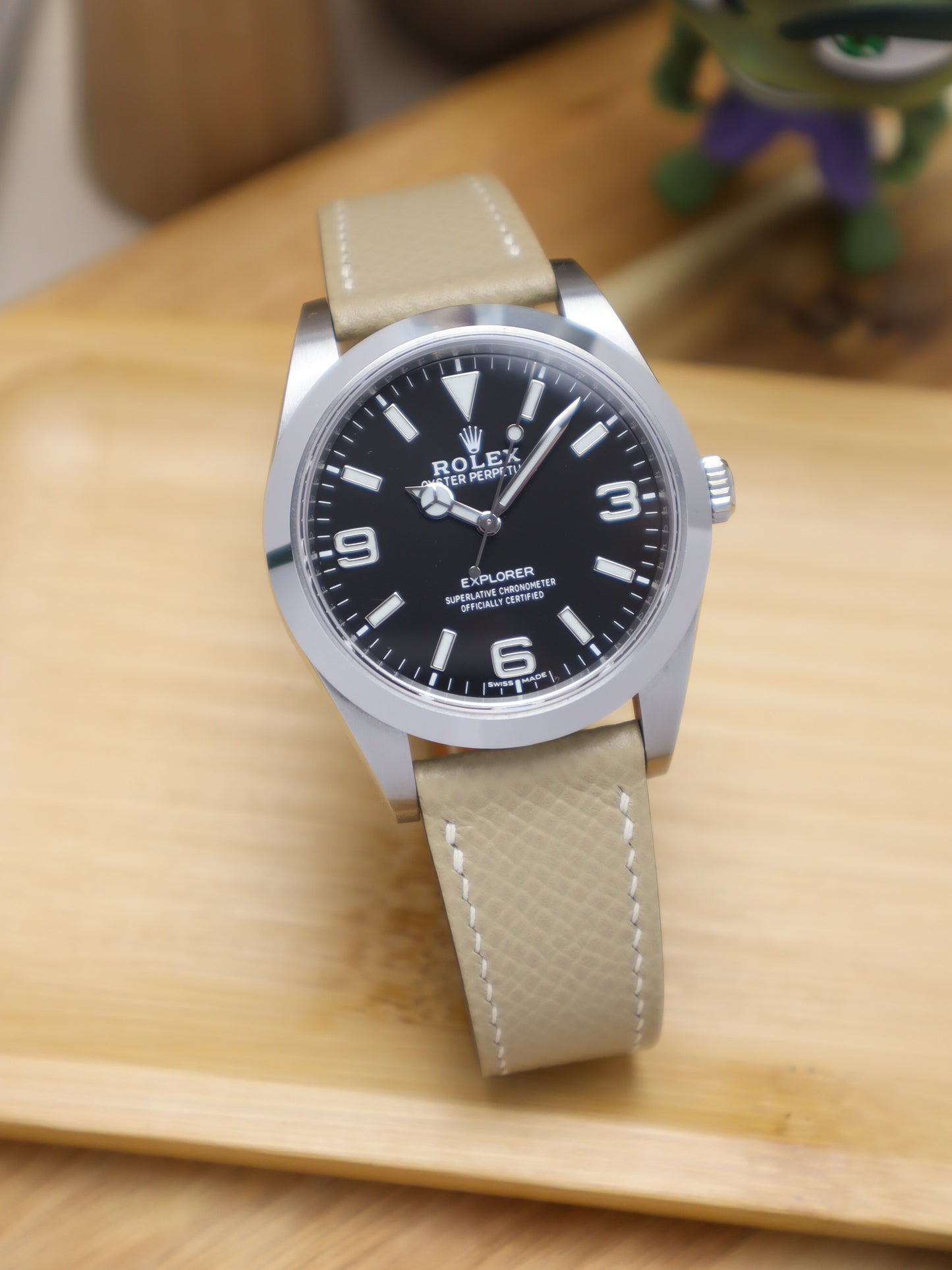 Natural Sand Epsom Lean Strap