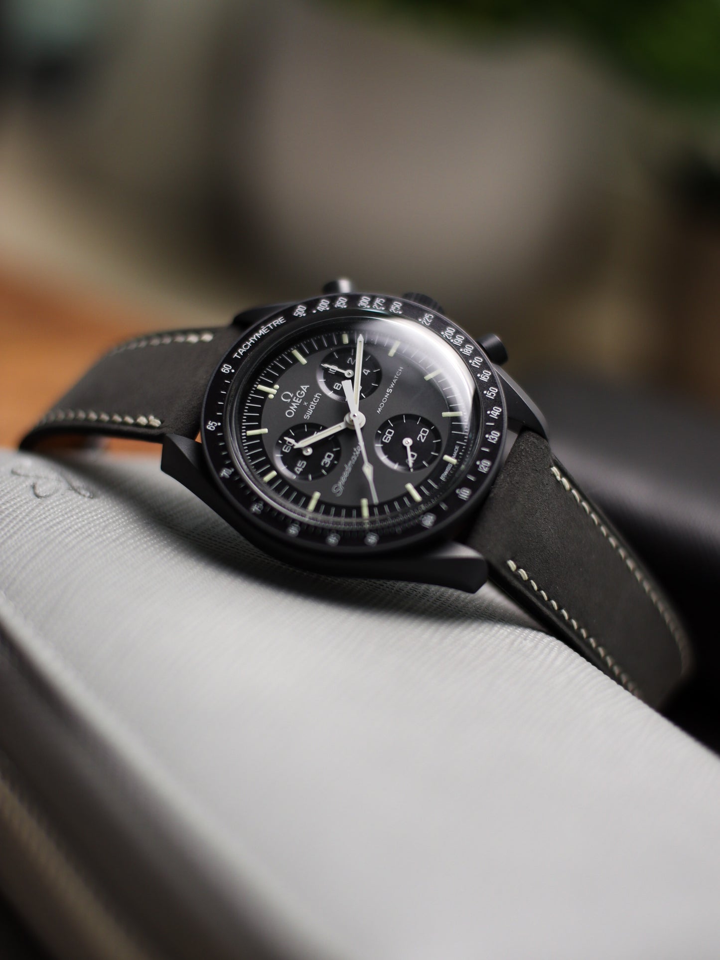 Ash Grey Nubuck Lean Strap