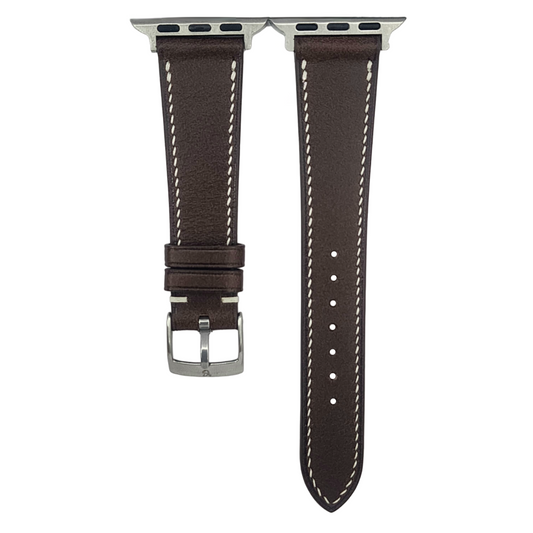 Dark Brown Buttero Apple Watch Lean Strap