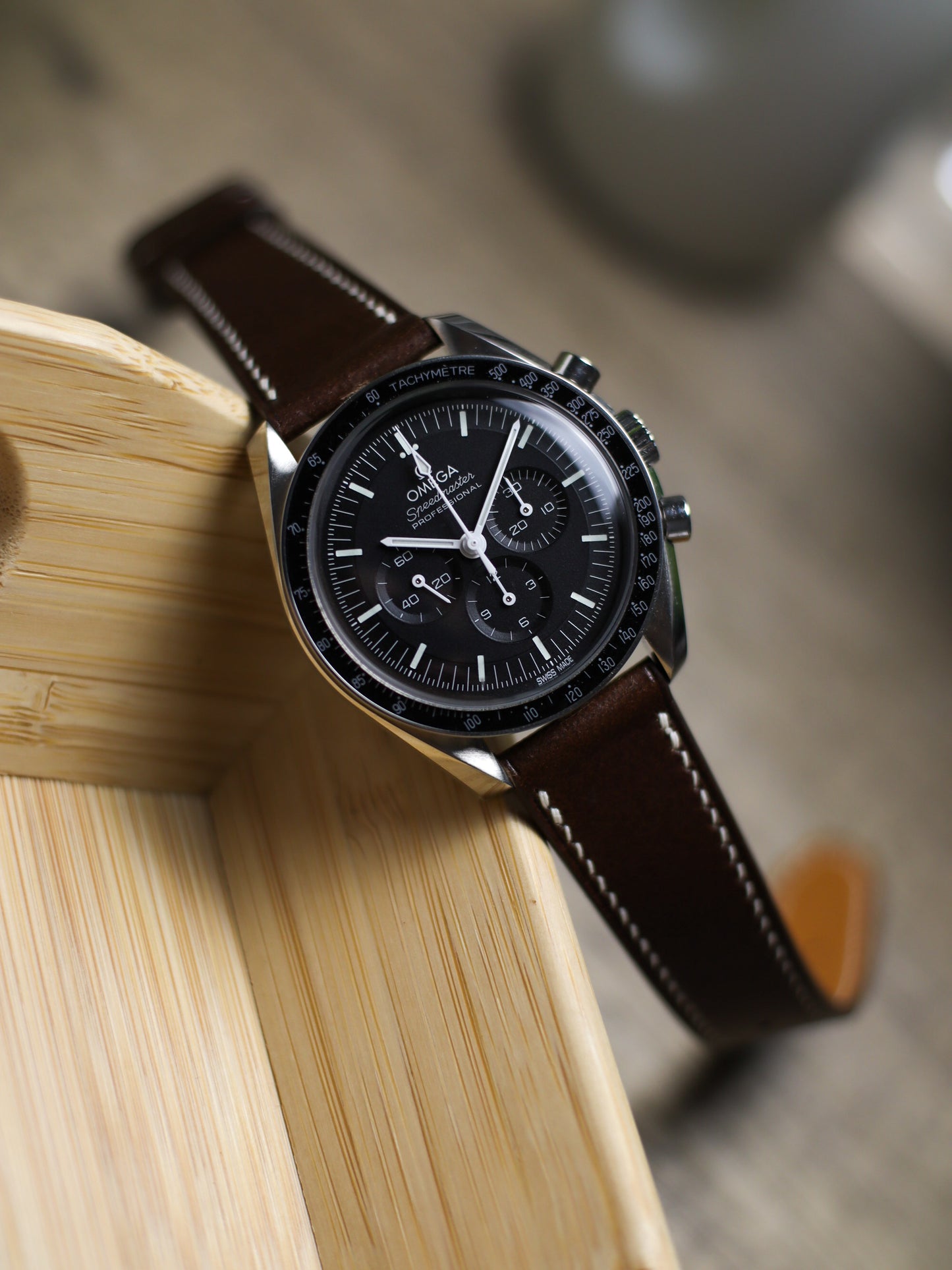 Dark Brown Buttero Lean Strap