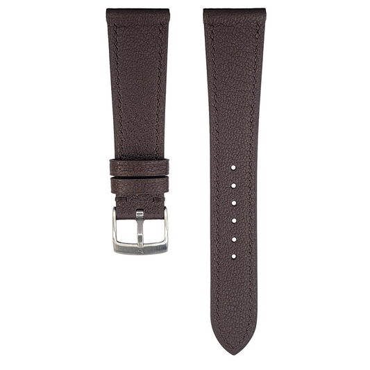 Dark Brown Chèvre Lean Strap
