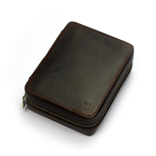 Dark Brown Crazy Horse Travel Album