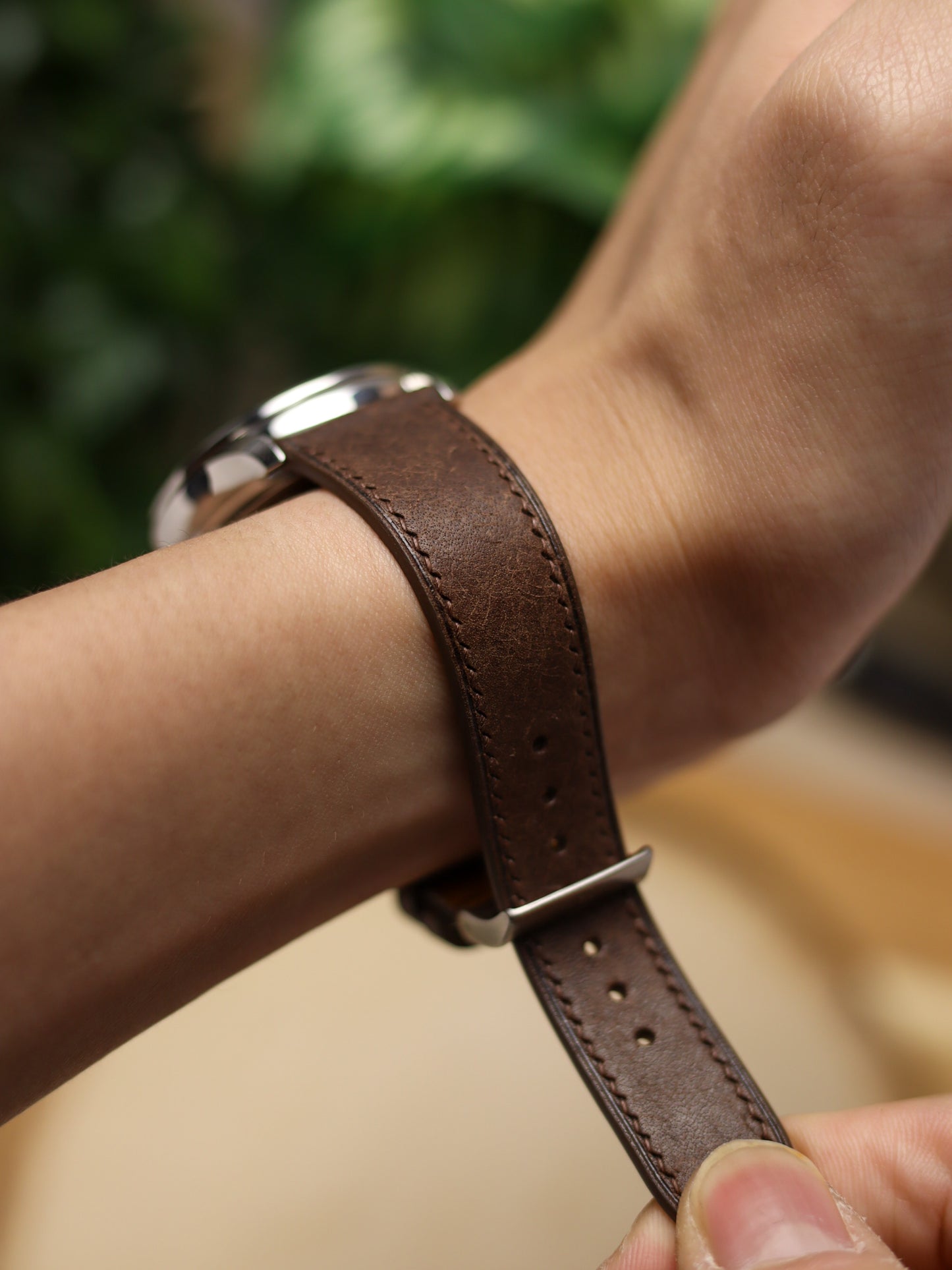 Dark Brown Pueblo Lean Strap