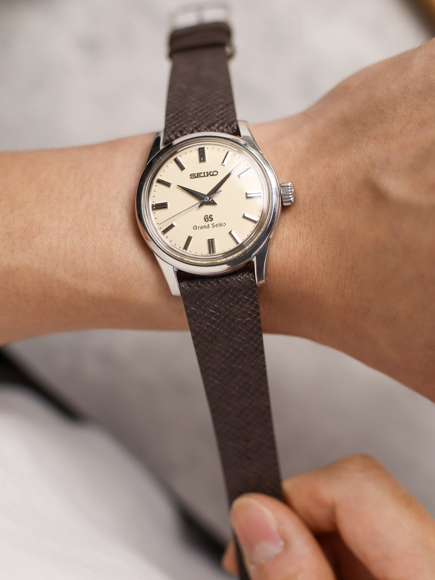 Dark Brown Taiga Stitchless Strap