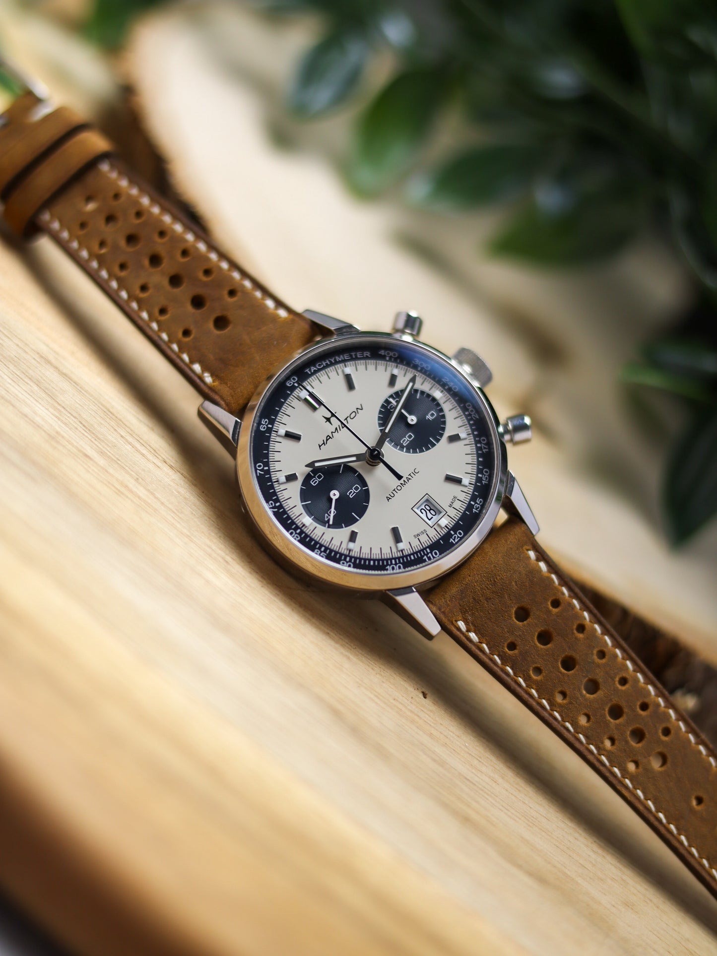 Light Brown Waxy Rally (Lean) Strap