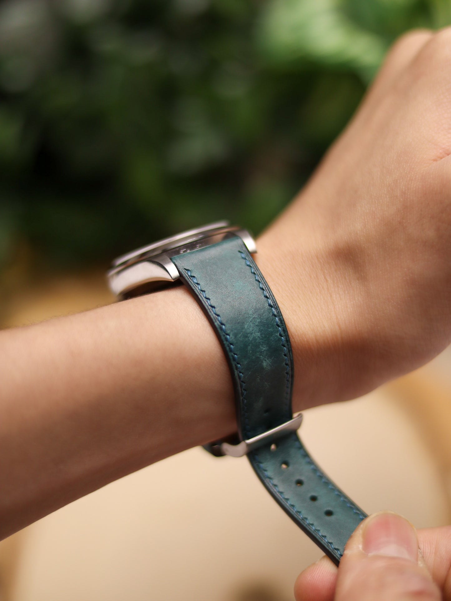 Dark Teal Pueblo Lean Strap