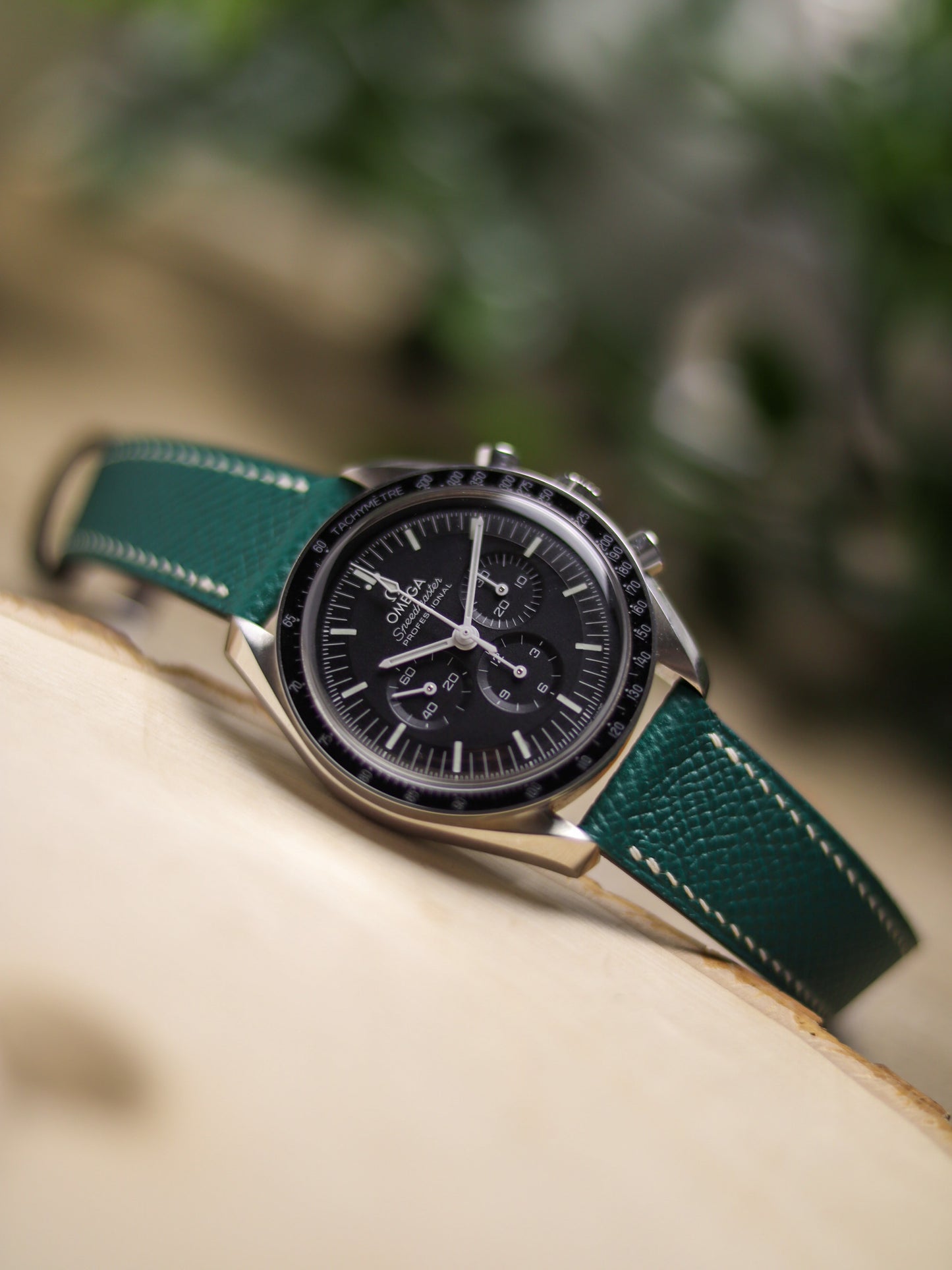 Hunter Green Epsom Lean Strap