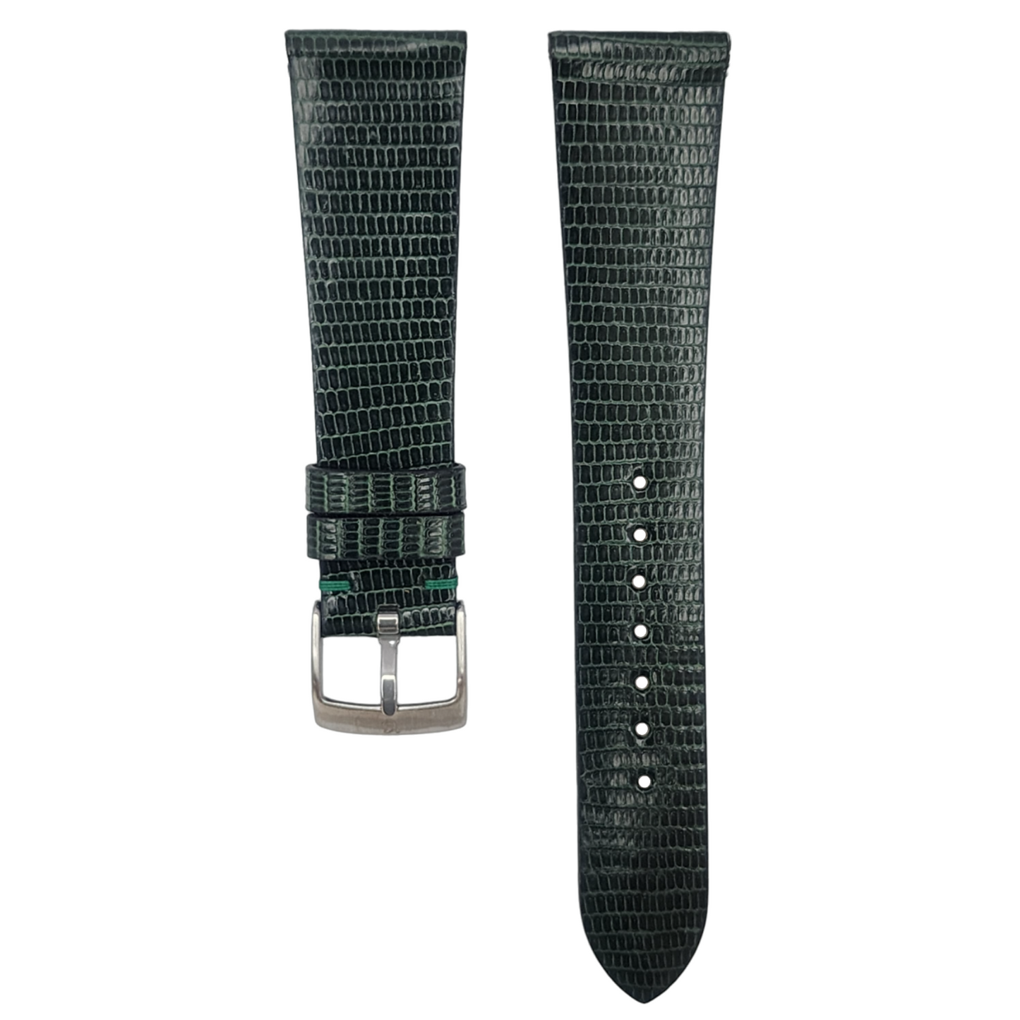 Hunter Green Lizard Stitchless Strap