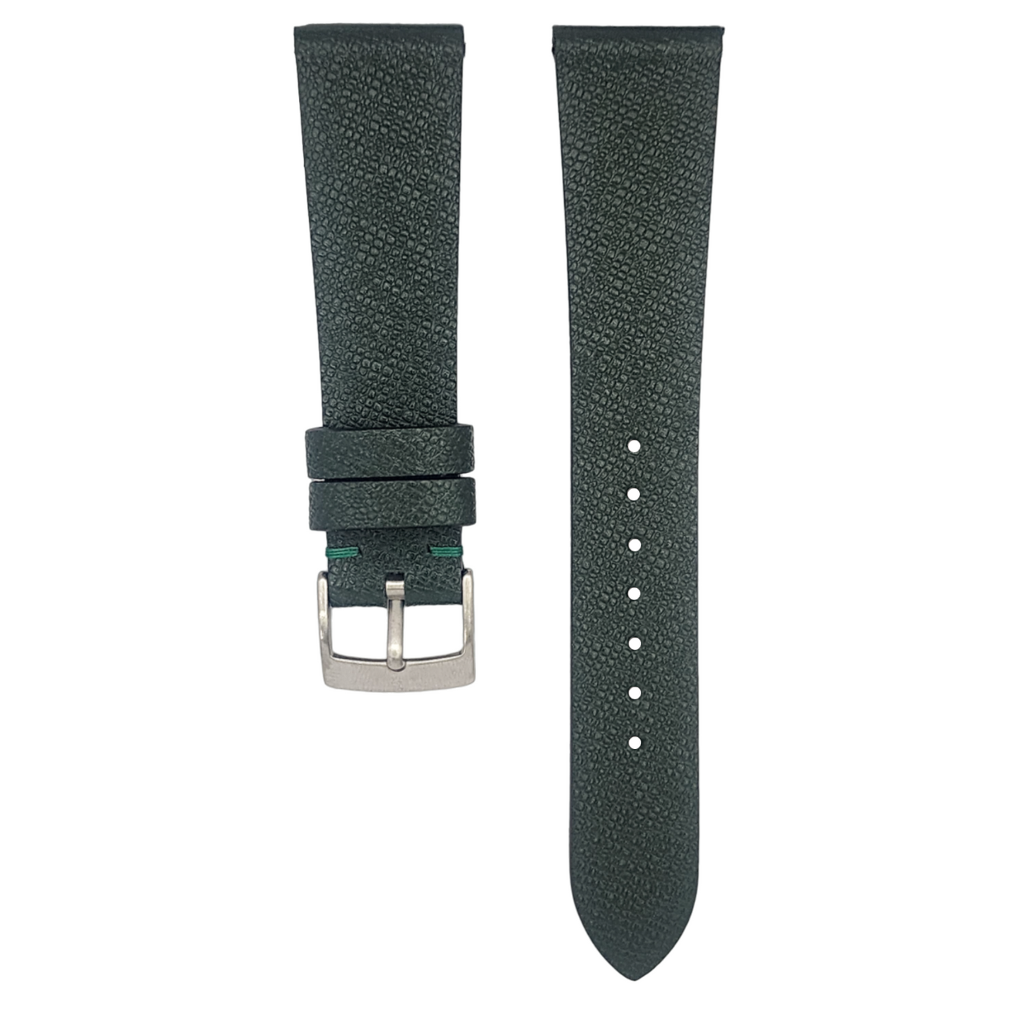 Hunter Green Saffiano Stitchless Strap