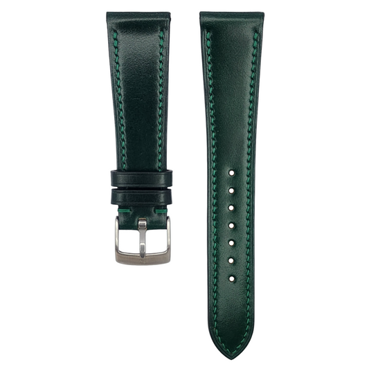 Hunter Green Shell Cordovan Lean Strap