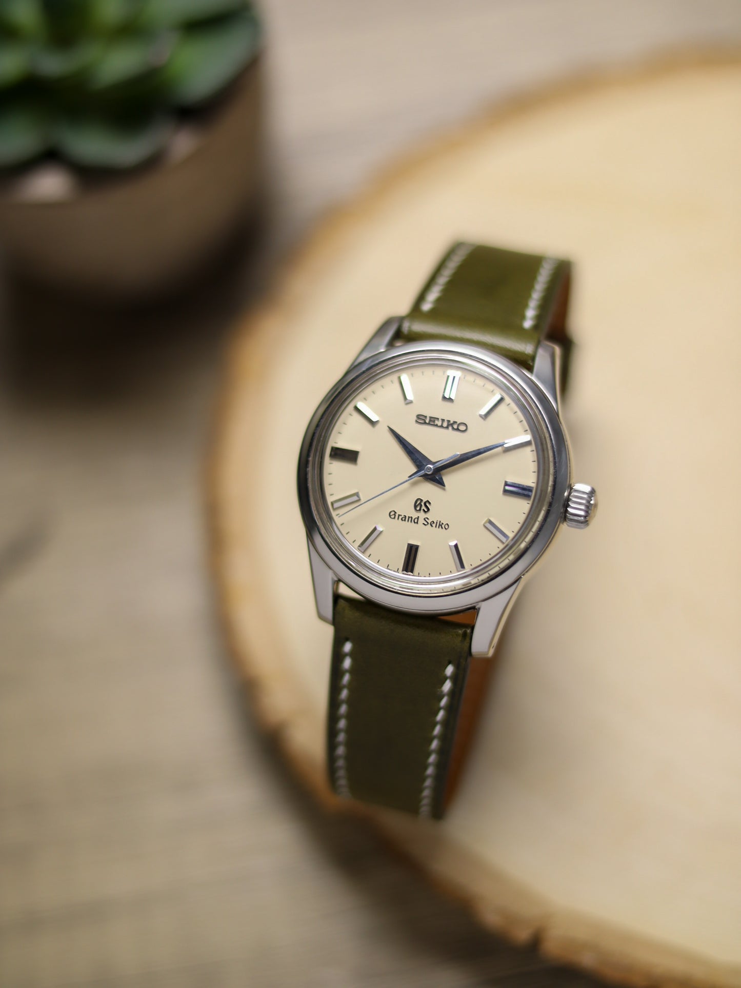 Olive Green Buttero Lean Strap