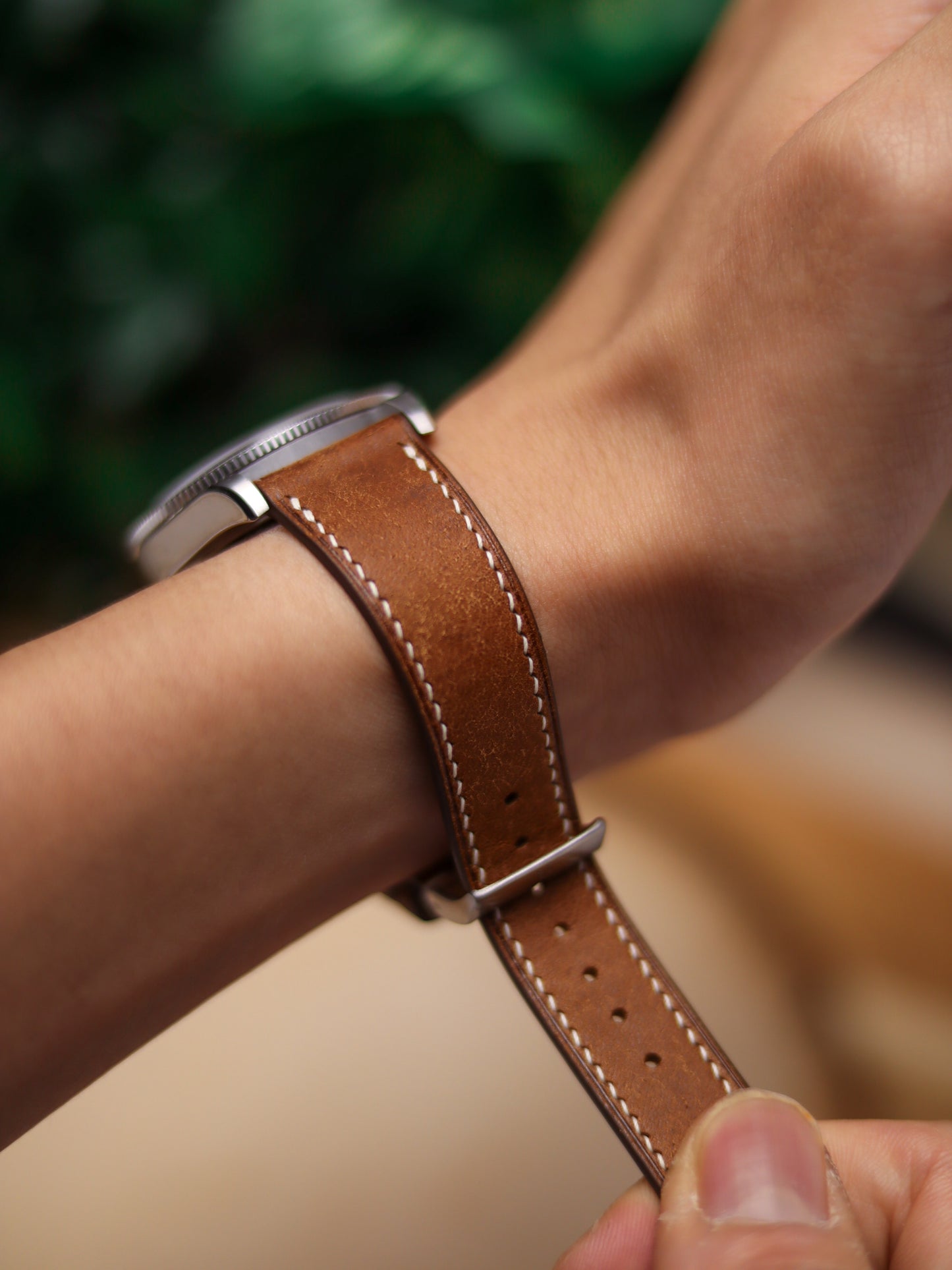 Light Brown Pueblo Lean Strap