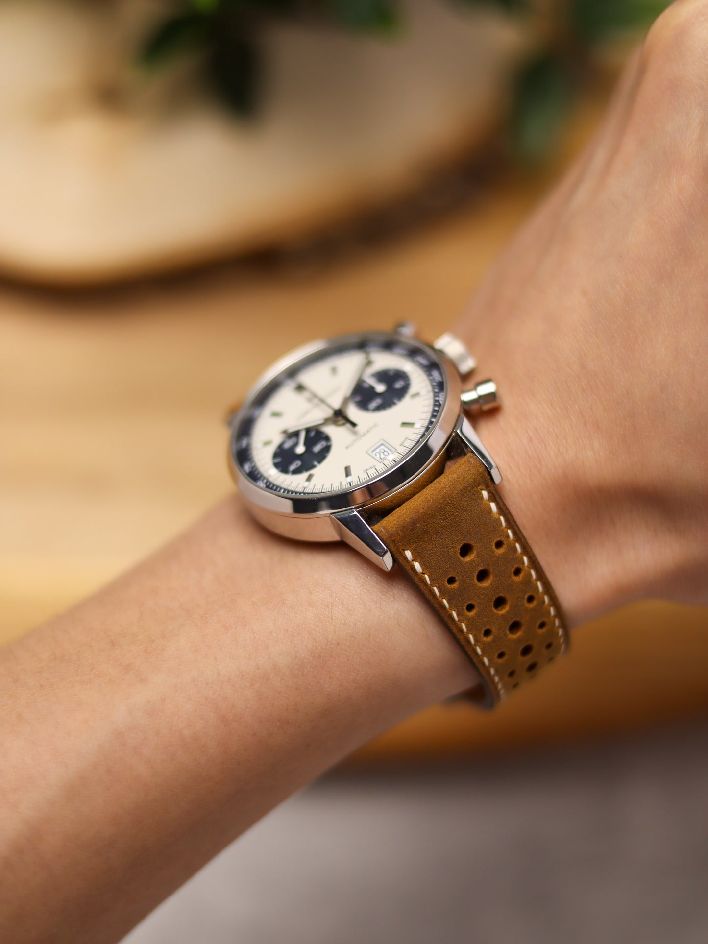 Light Brown Waxy Rally (Lean) Strap