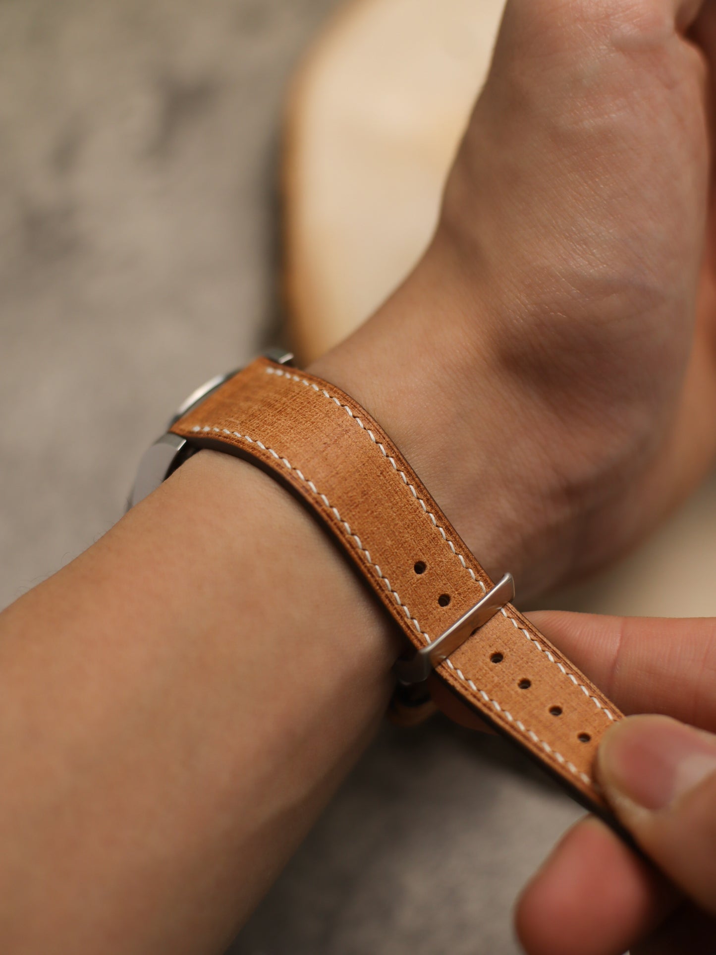 Natural Brown Babele Lean Strap