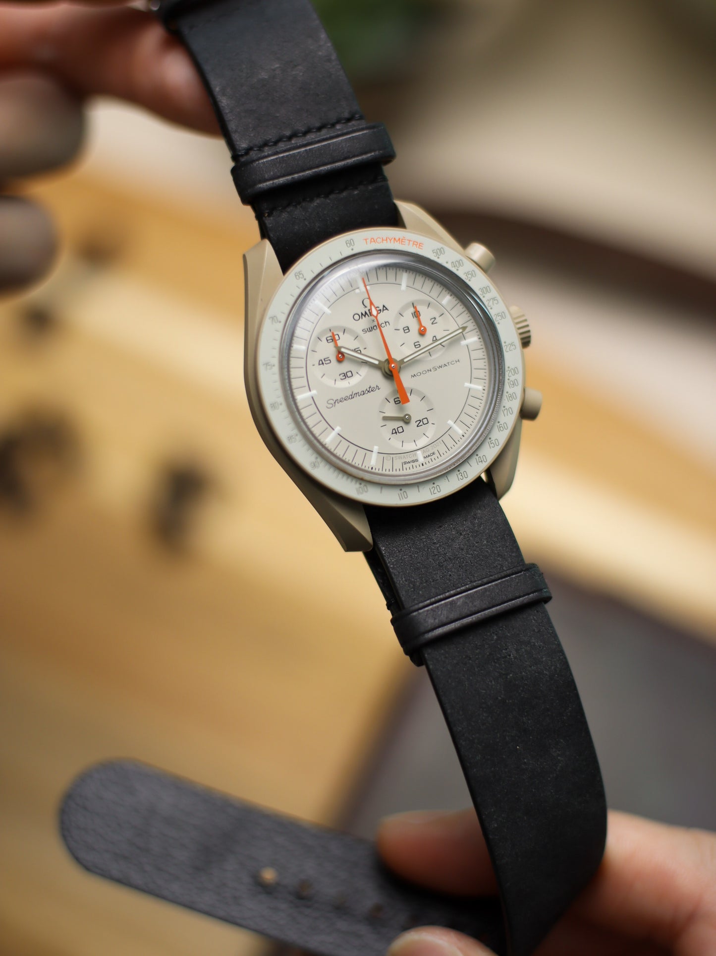 Matte Black Pueblo Military Straight Strap