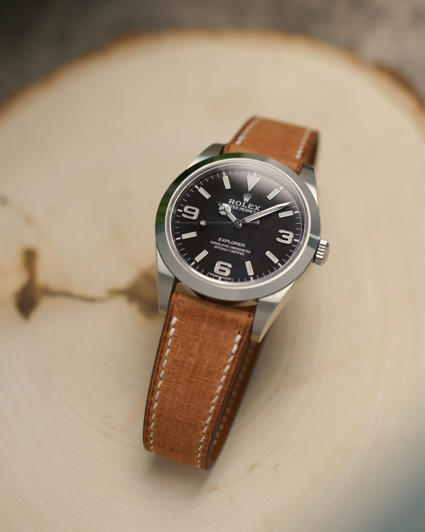 Natural Brown Babele Lean Strap