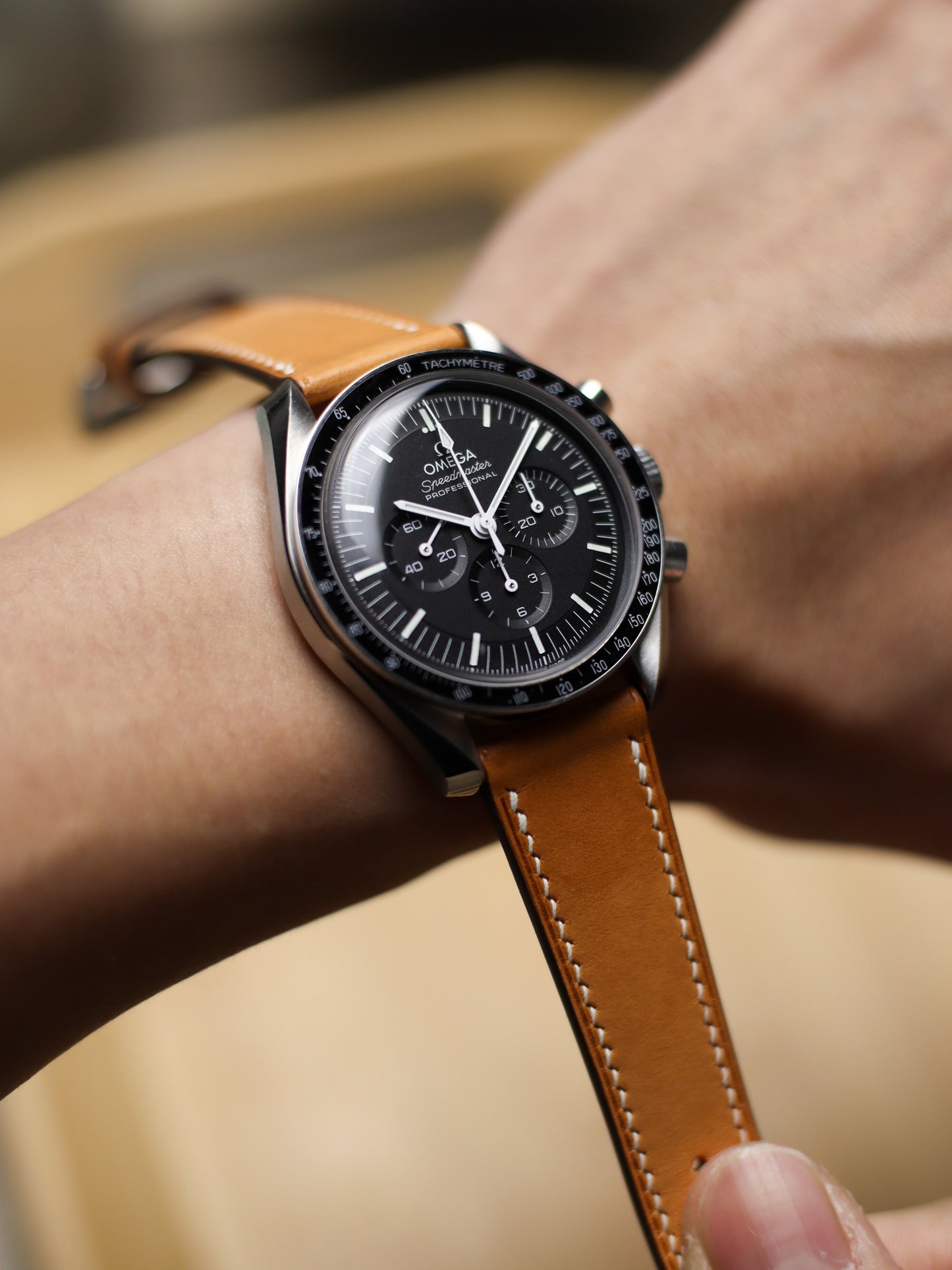 Natural Buttero Lean Strap