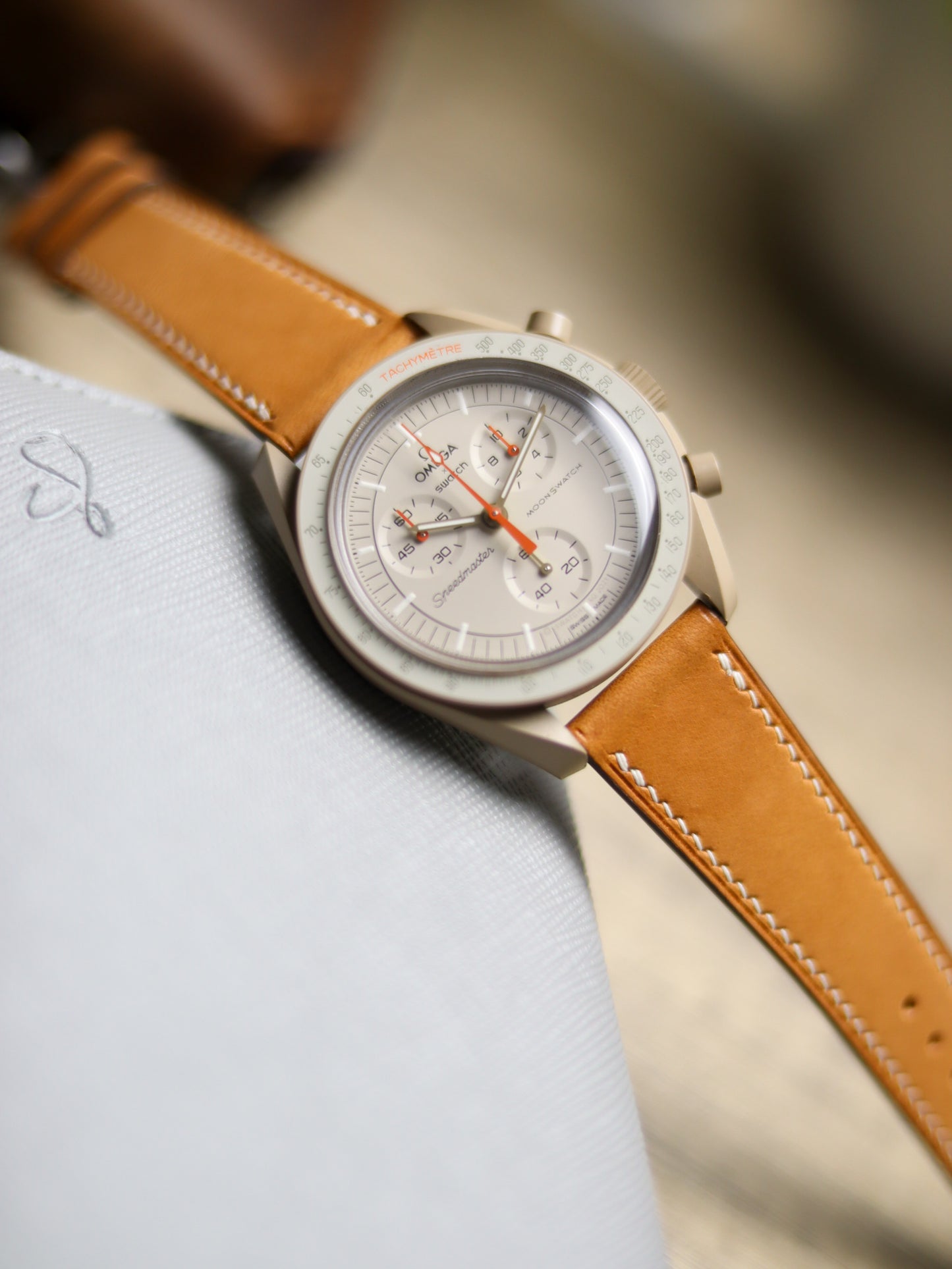 Natural Buttero Lean Strap