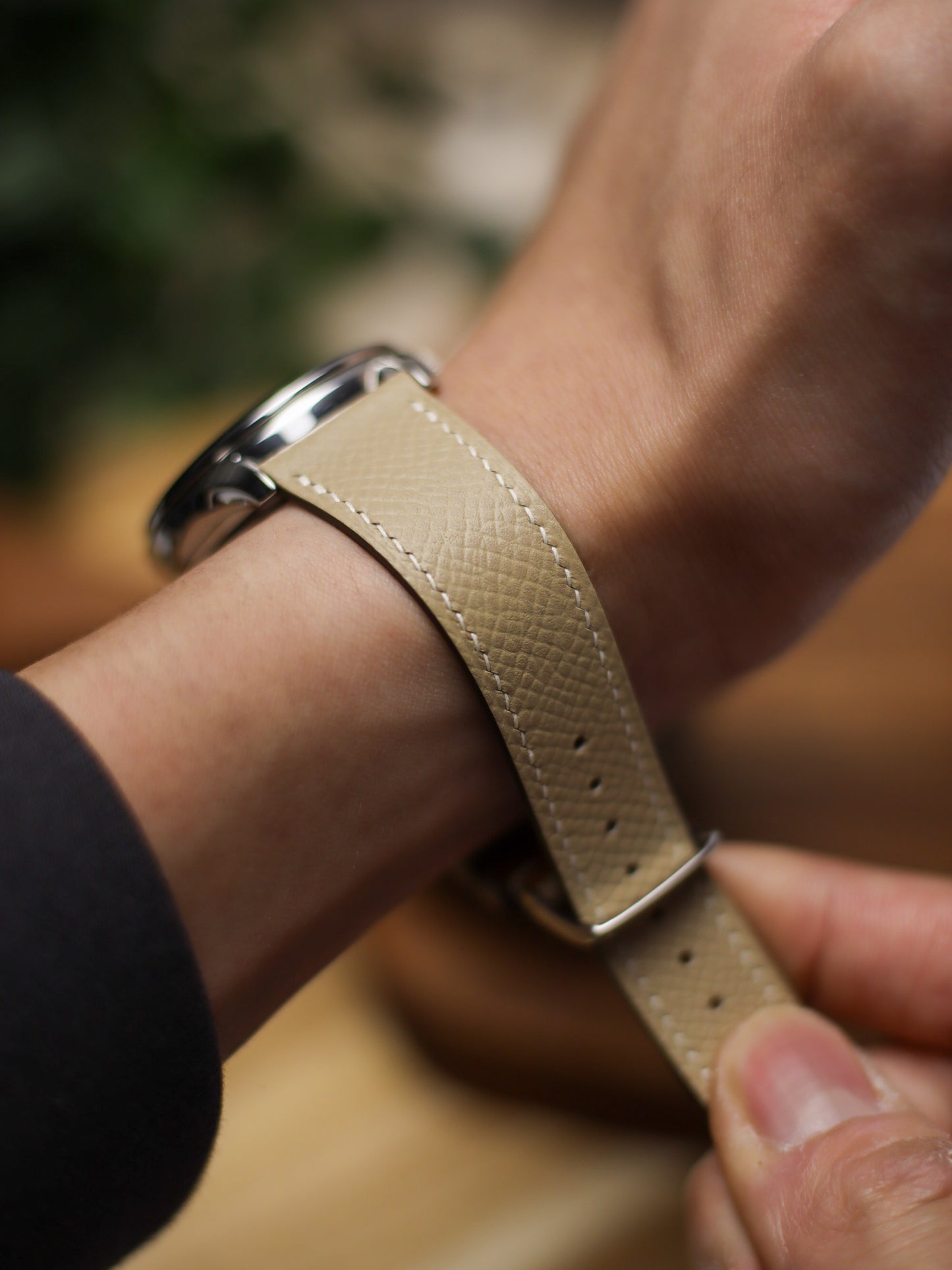 Natural Sand Epsom Lean Strap