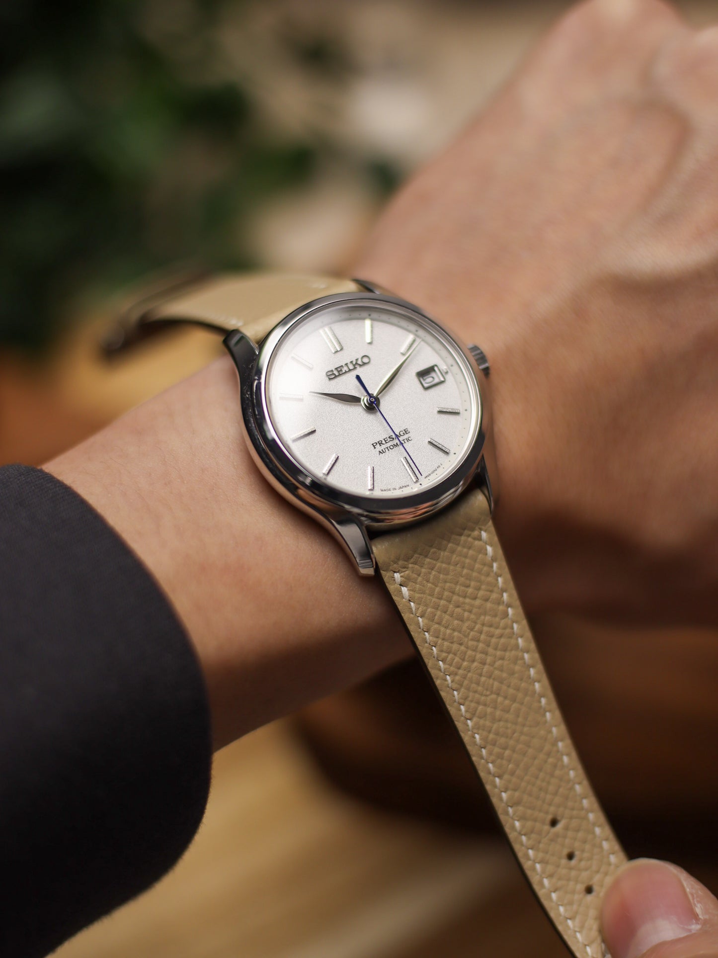 Natural Sand Epsom Lean Strap