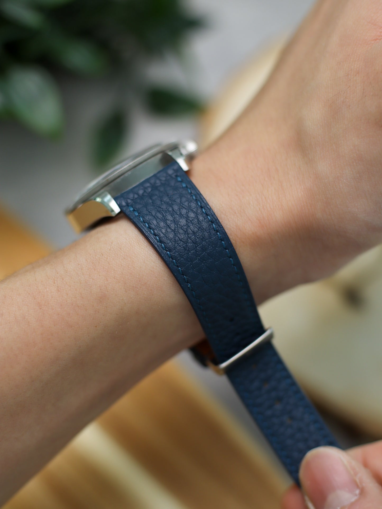 Navy Blue Togo Lean Strap