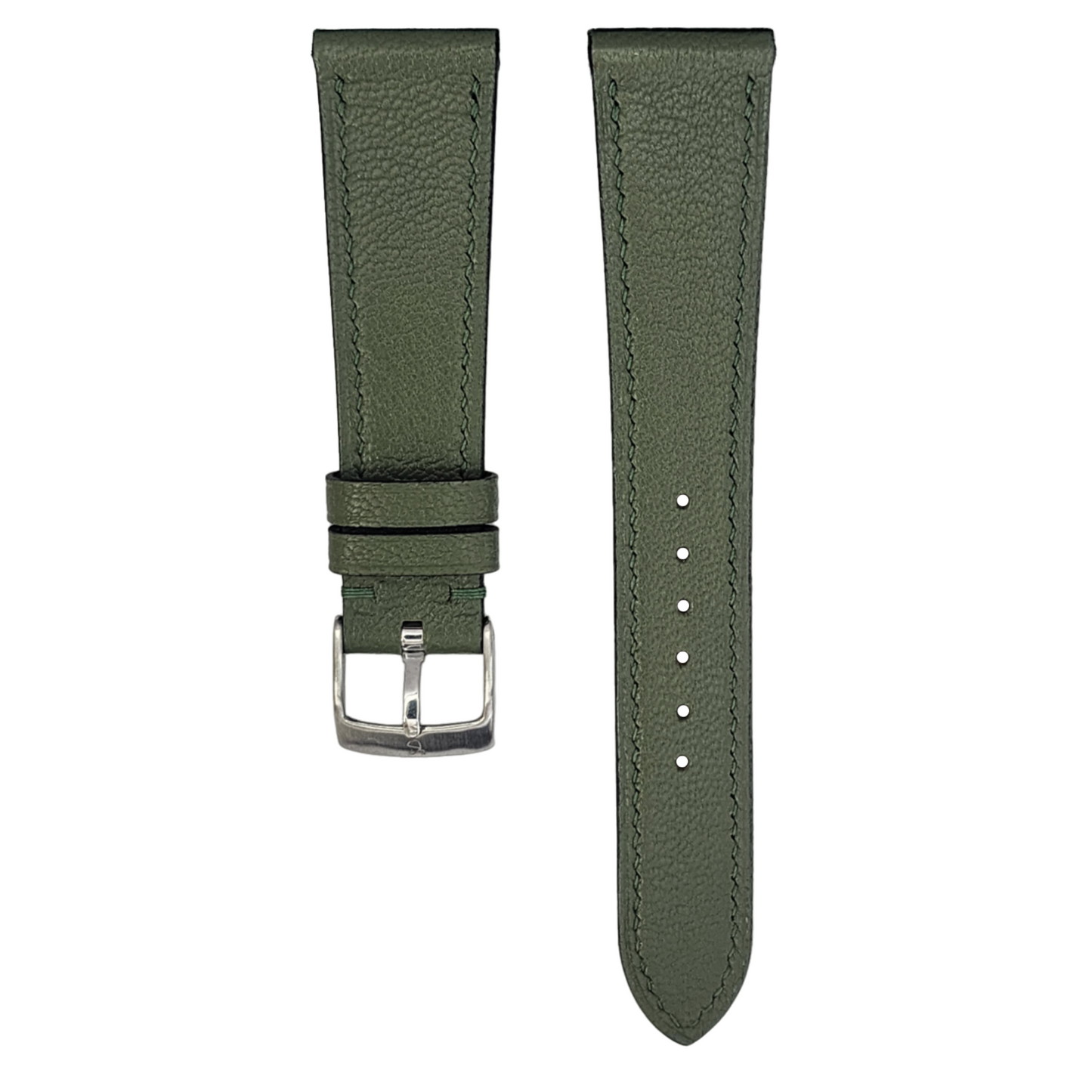 Olive Green Chèvre Lean Strap