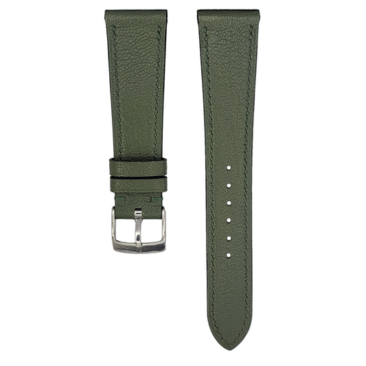 Olive Green Chèvre Lean Strap