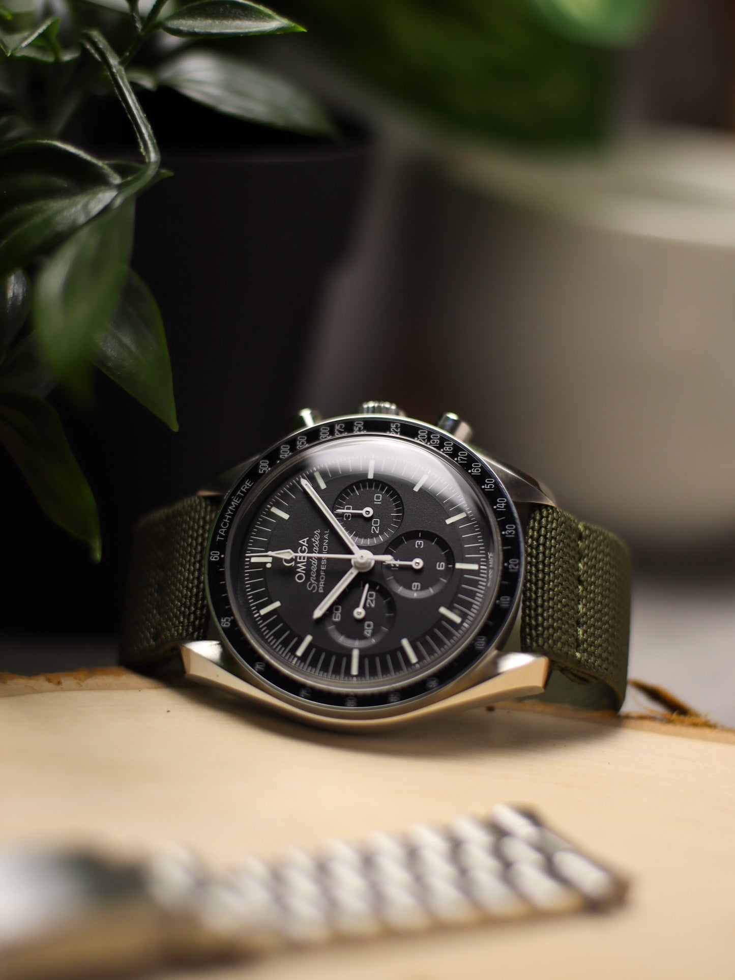 Olive Green Elastic Band