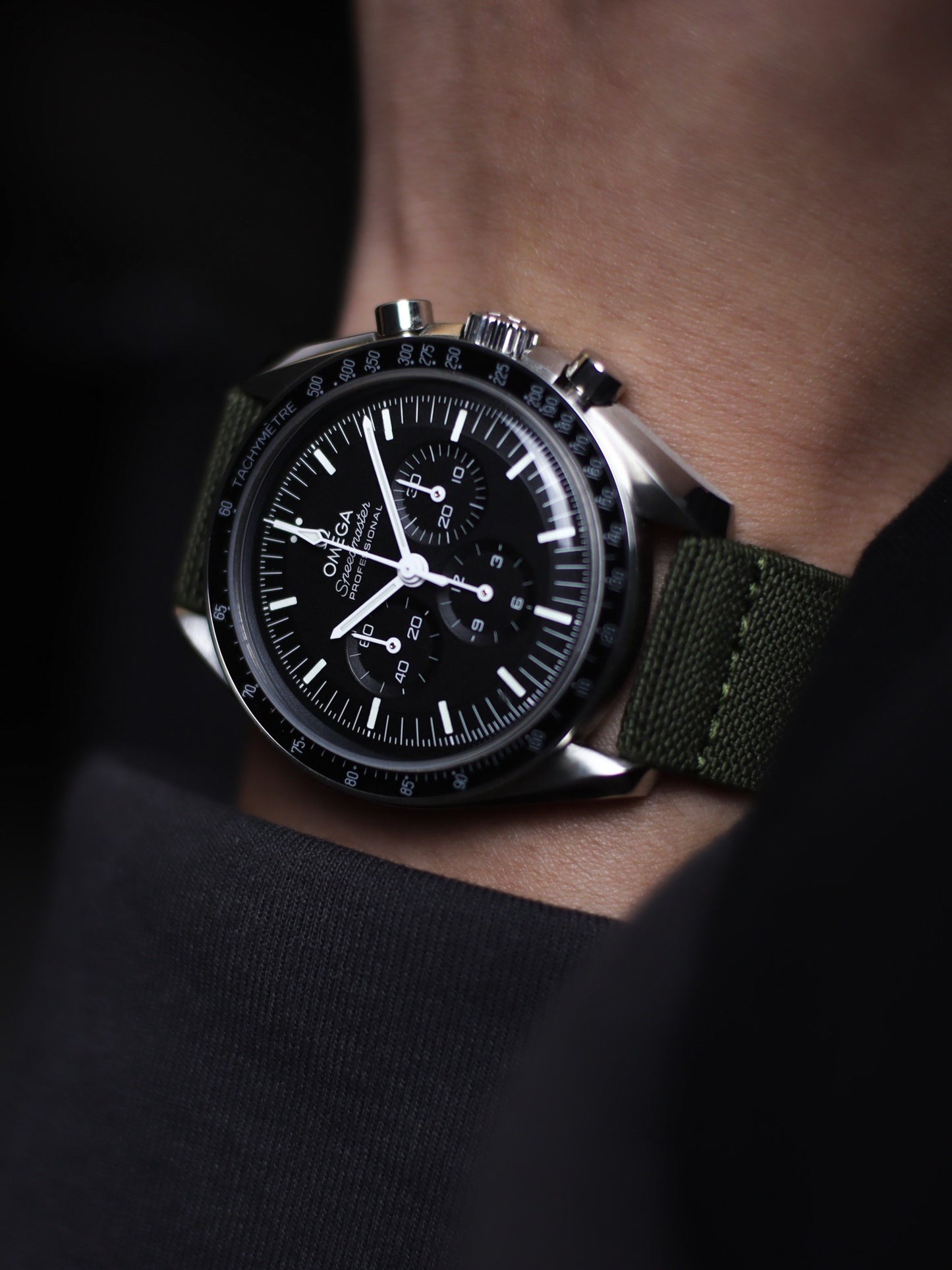 Olive Green Elastic Band