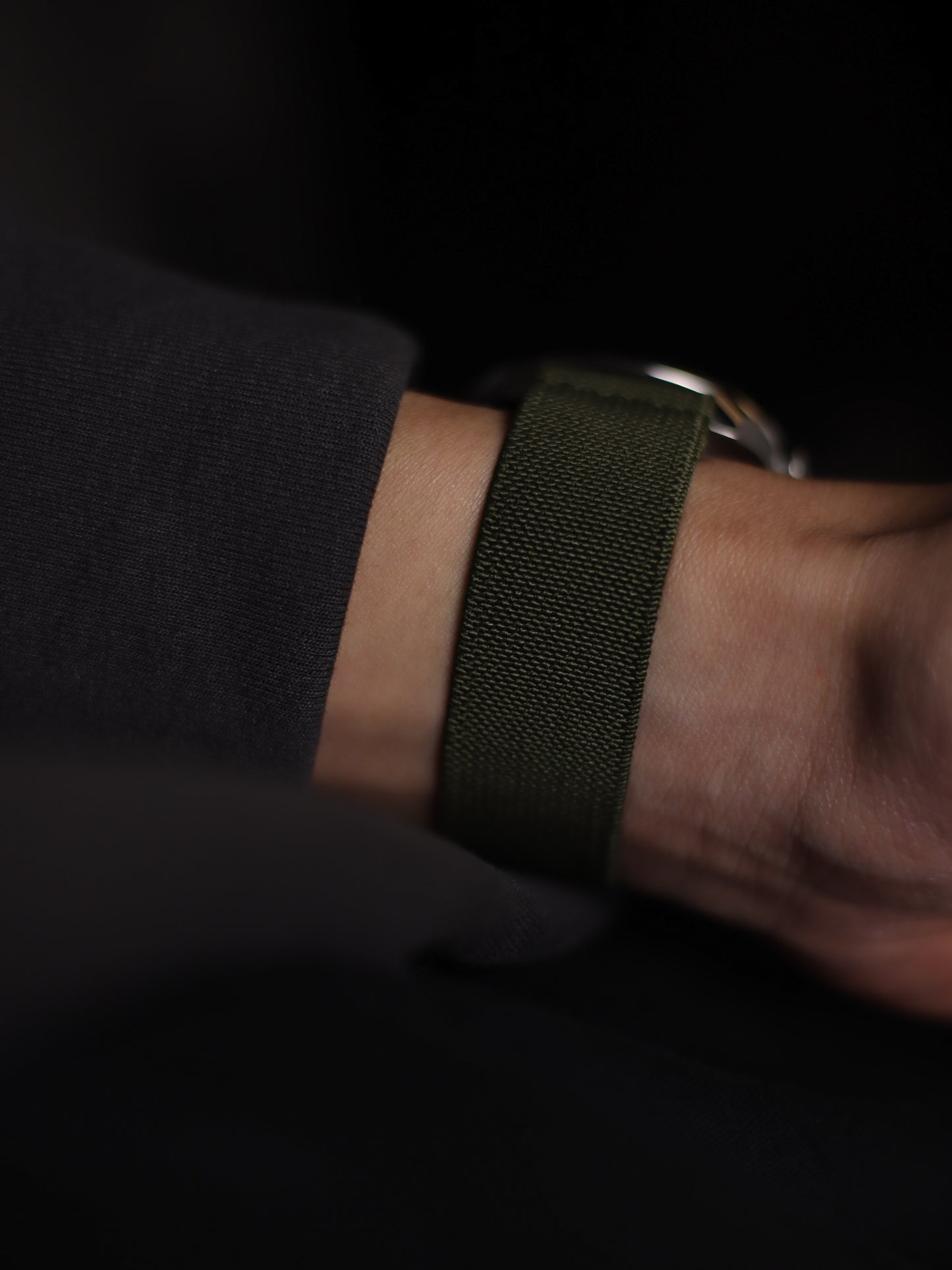 Olive Green Elastic Band