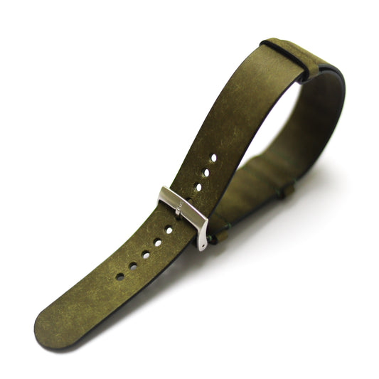 Olive Green Pueblo Military Straight Strap