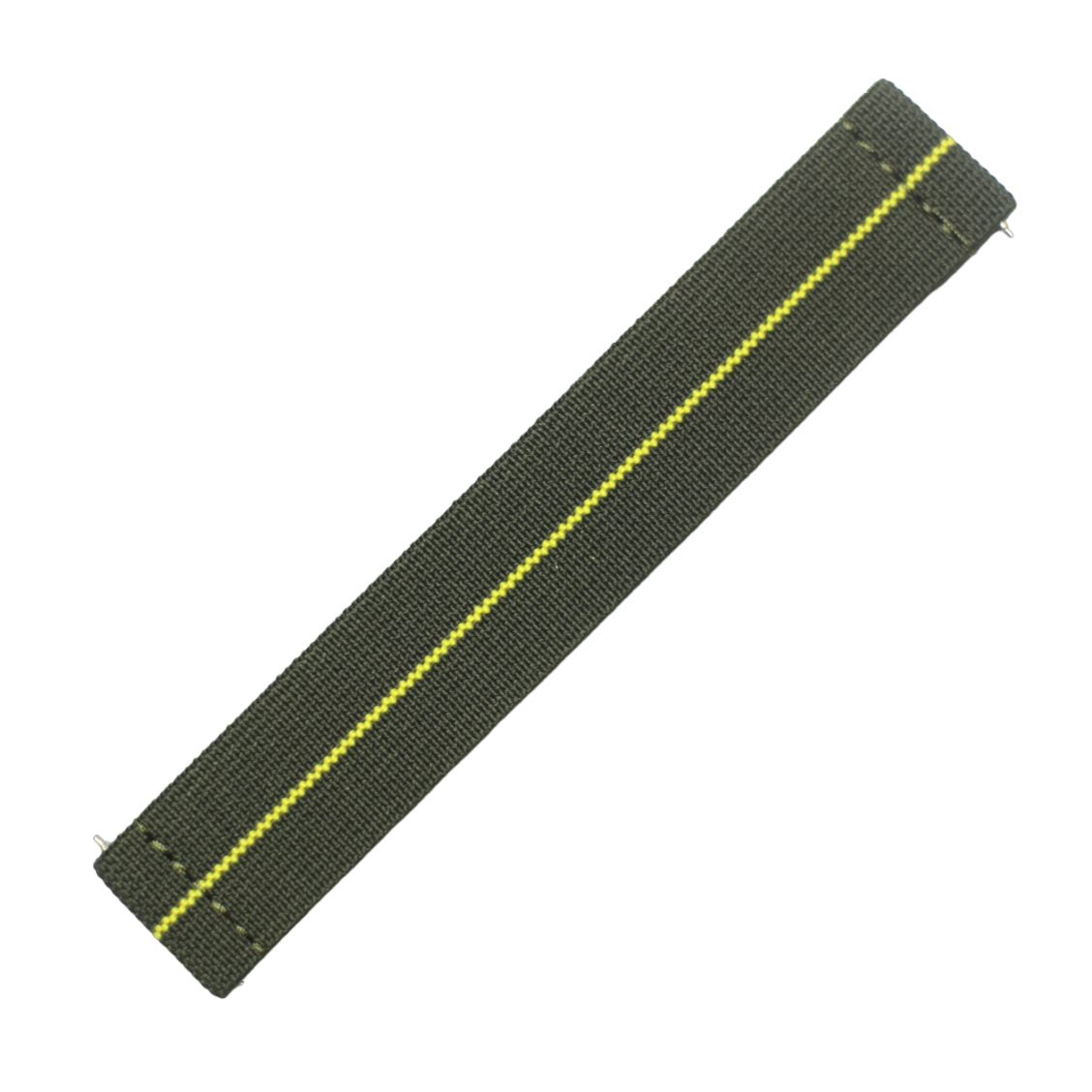 Olive Green/Yellow Elastic Band