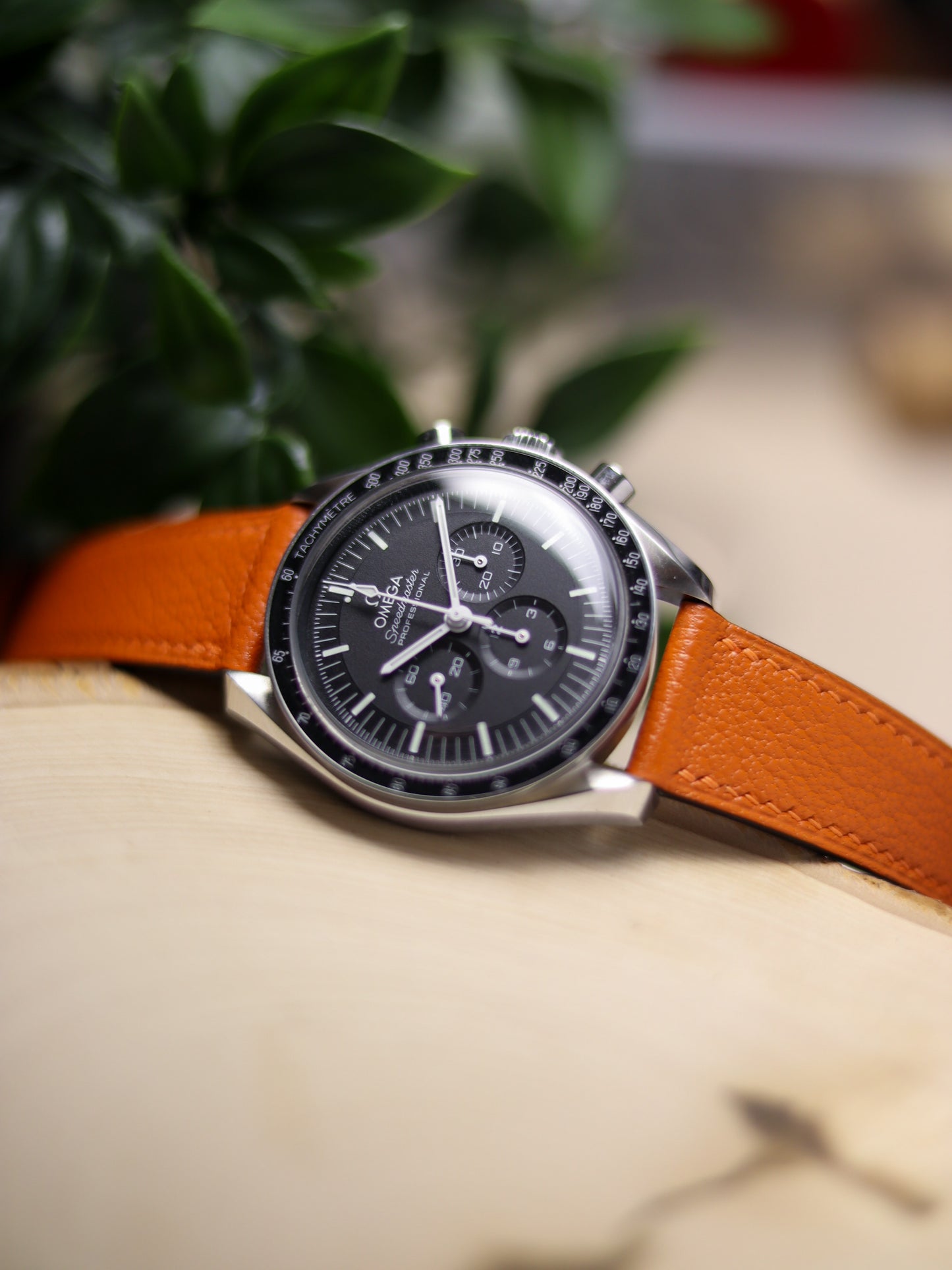 Sunkissed Orange Chèvre Lean Strap