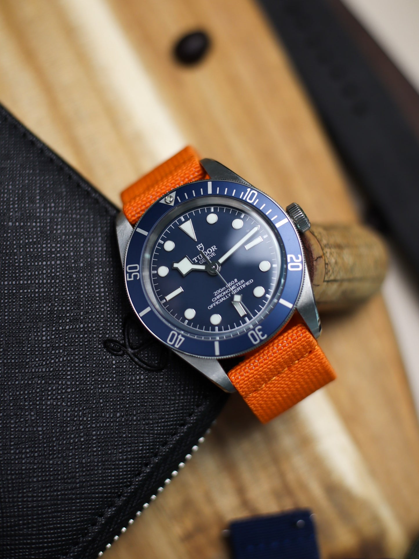 Sunkissed Orange Elastic Band