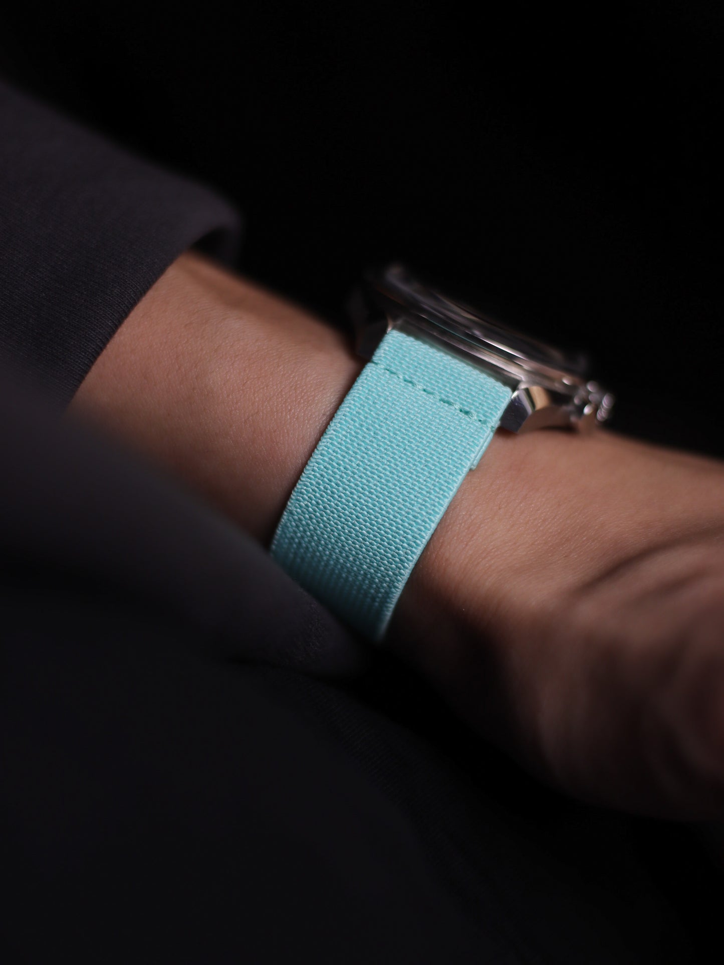 Tiffany Blue Elastic Band