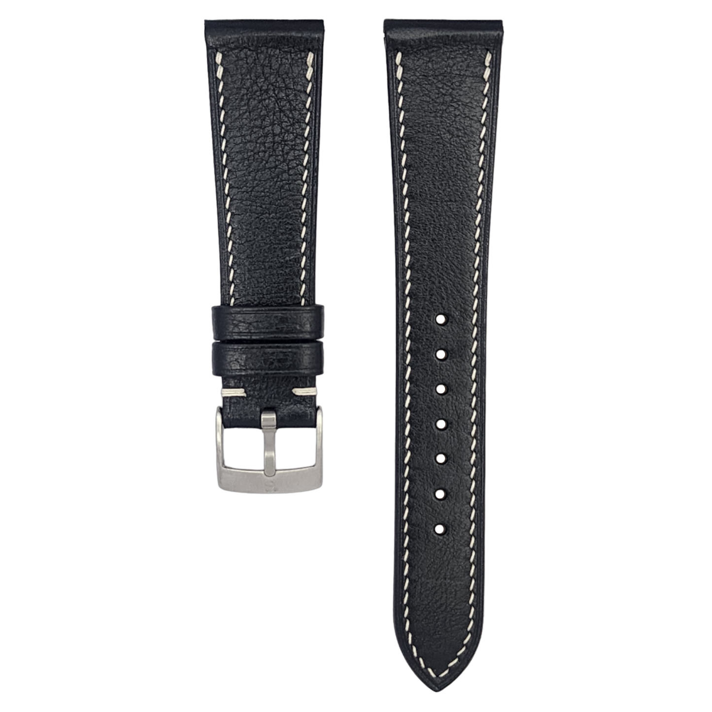 Vintage Black Vachetta (Minerva Box) Lean Strap