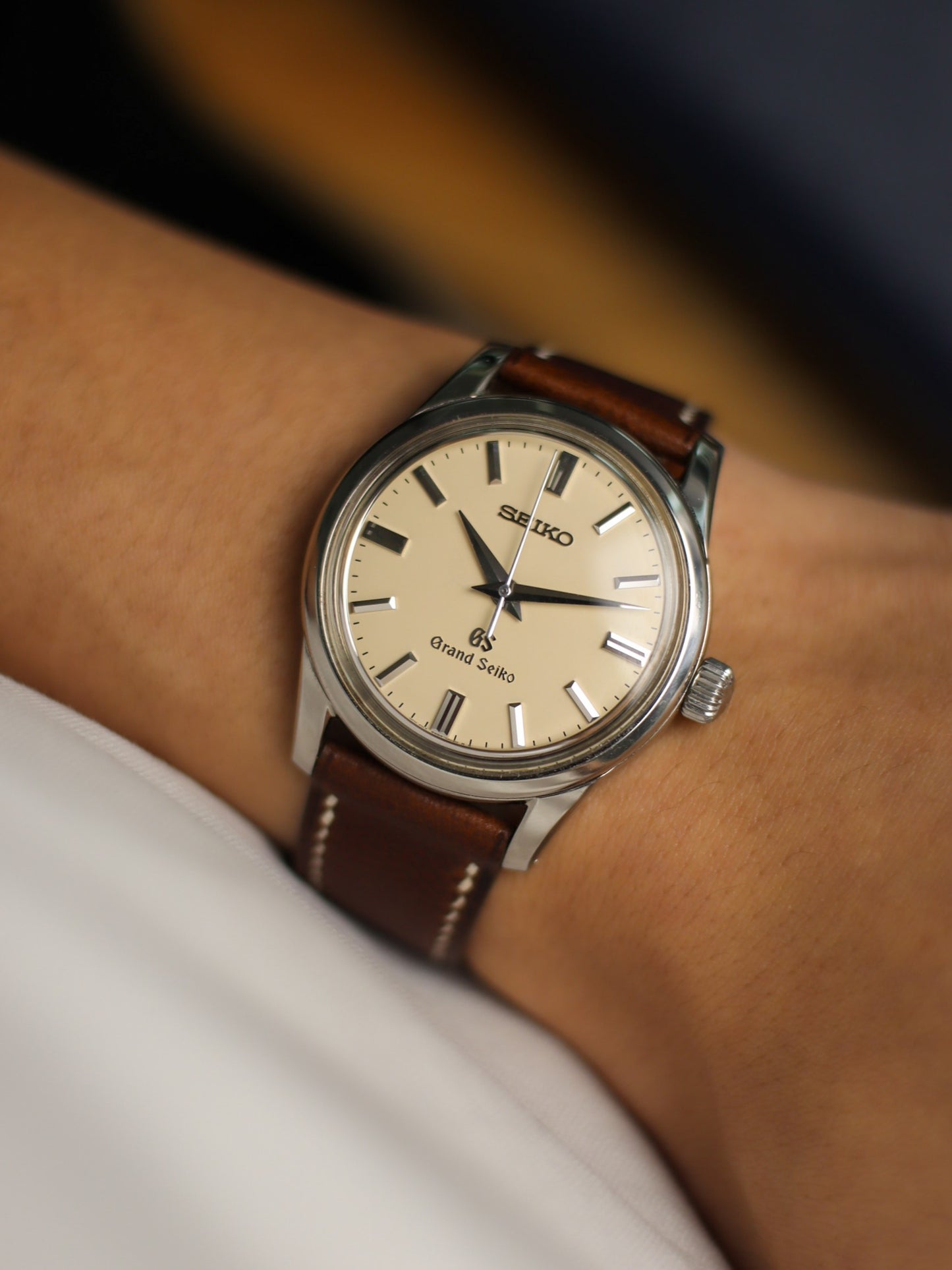 Vintage Dark Brown Vachetta (Minerva Box) Lean Strap