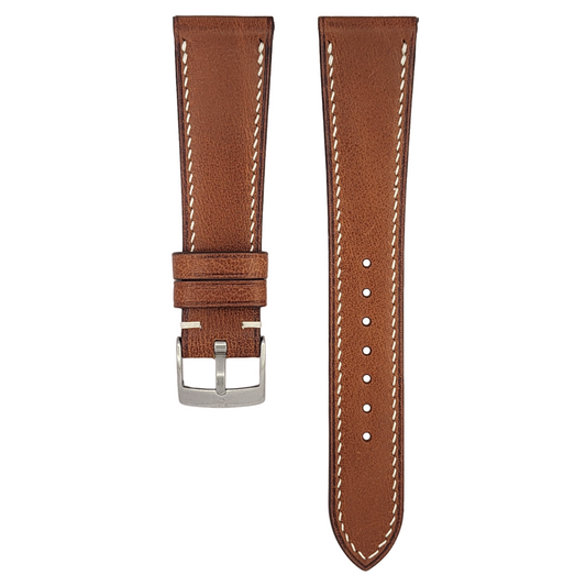 Vintage Light Brown Vachetta (Minerva Box) Lean Strap