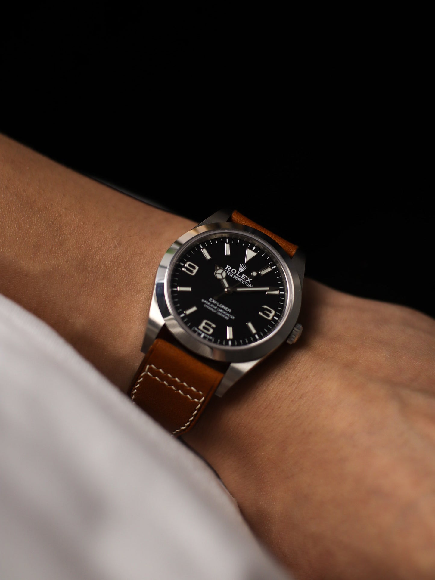 Vintage Light Brown Vachetta (Minerva Box) Pilot (Lean) Strap