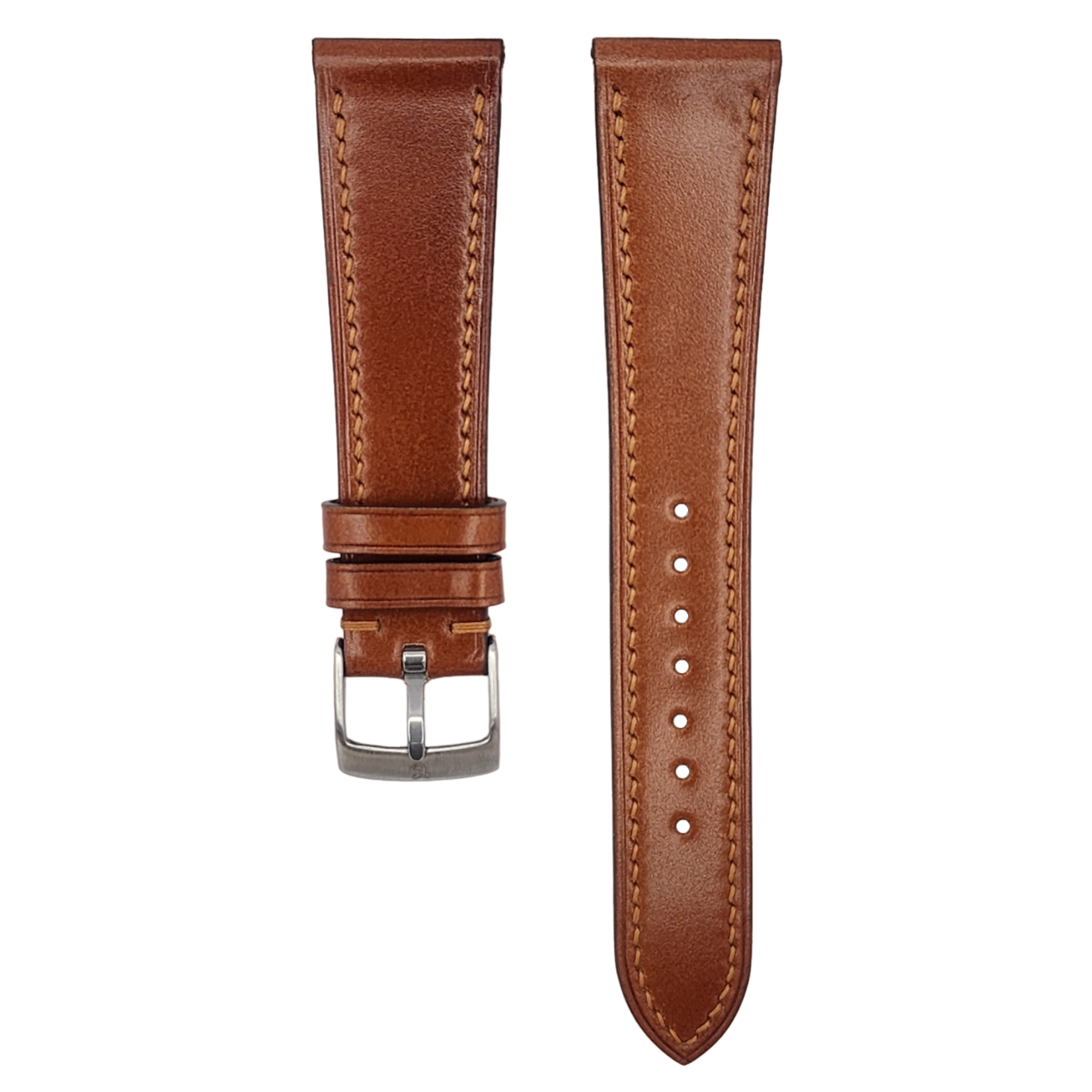 Light Brown Shell Cordovan Lean Strap – Kairos Stitch