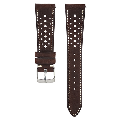 Dark Brown Waxy Rally (Lean) Strap