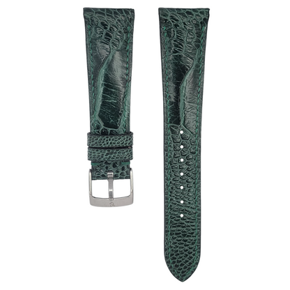 Emerald Green Ostrich Hallmark Strap