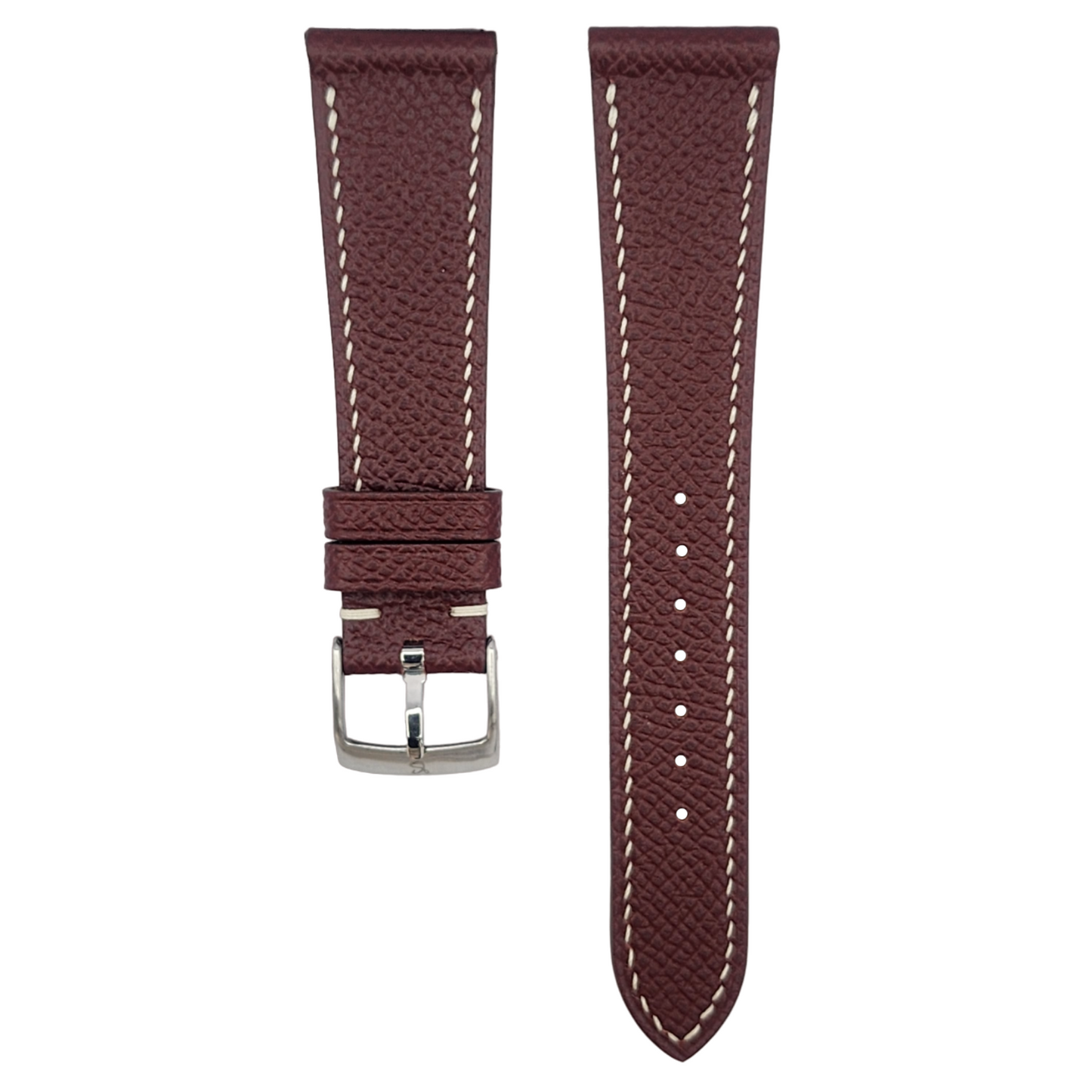 Mahogany Epsom Lean Strap