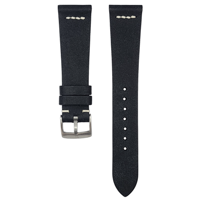 Matte Black Pueblo Row-Stitch Strap