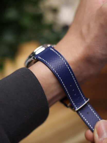 Navy Blue Epsom Lean Strap