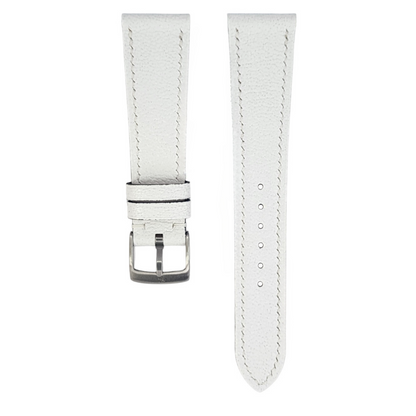 Matte White Chèvre Lean Strap