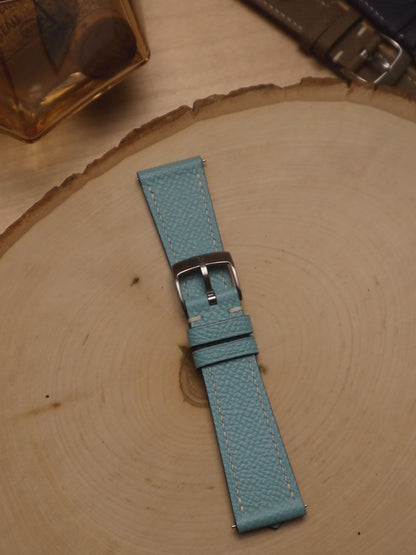 Baby Blue Epsom Lean Strap